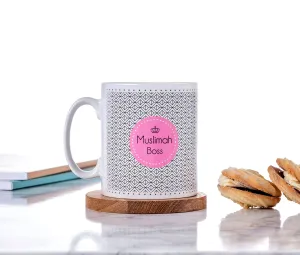 Islamic Printed Ceramic Mug - Muslimah Boss - MG 34