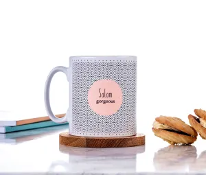 Islamic Printed Ceramic Mug - Salam Gorgeous - MG 36