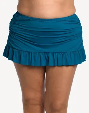 Island Goddess Ruffle Skirt Plus Size Bikini Bottom