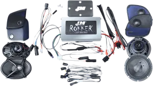 J&M XXRK800SP415RCS Rokker 800W 4-Channel Programmable Amp/Speaker Kits