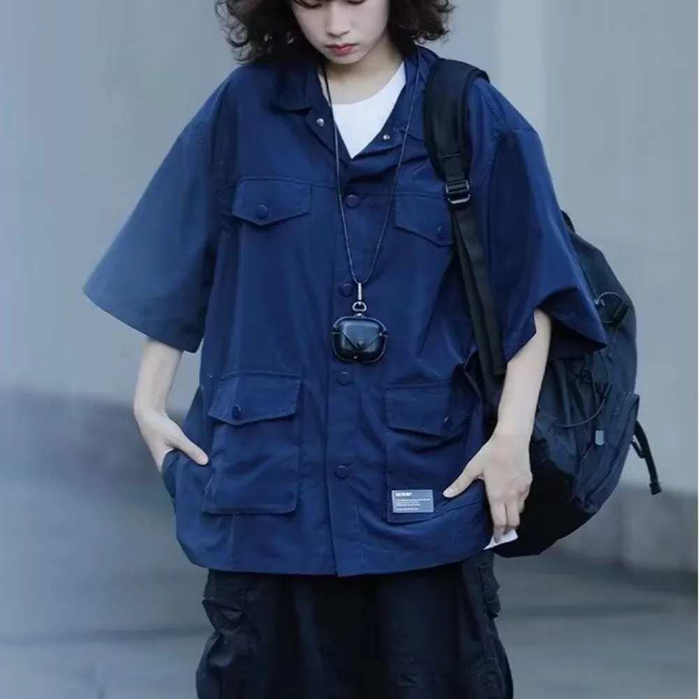 Japanese Multi-Pocket Work Shirt