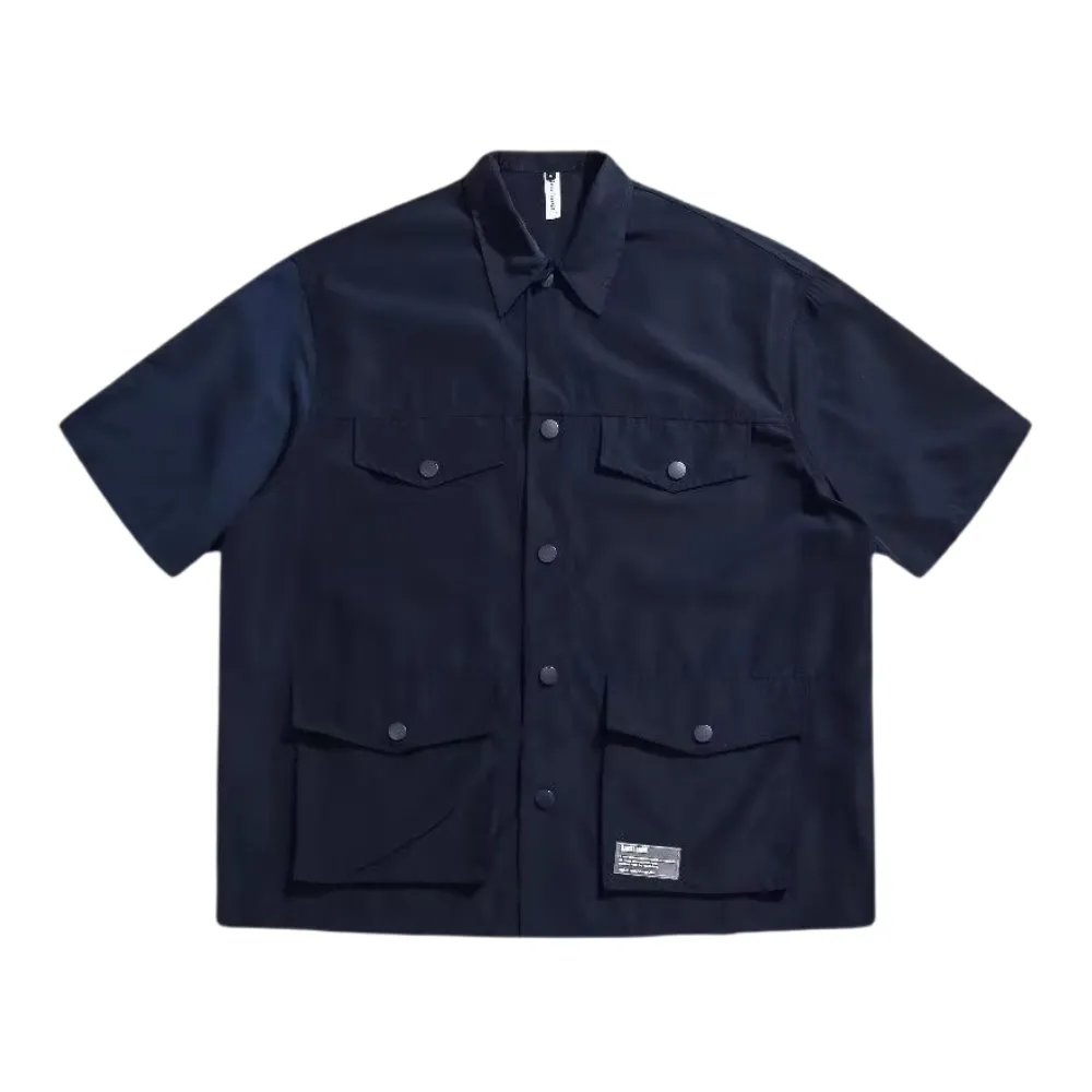 Japanese Multi-Pocket Work Shirt