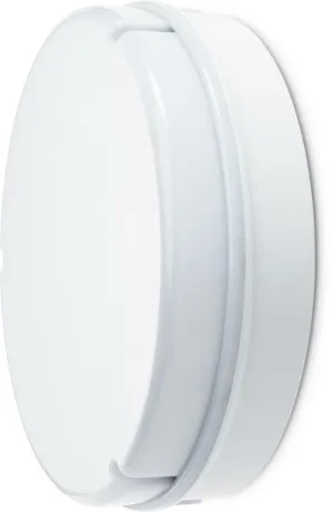JCC JC23402EMWOPDIM RadiaLED Utility Mains IP65 Ø205mm Bulkhead 12W 4000K 700m LED Opal Emergency