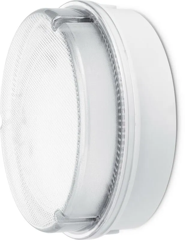 JCC JC23402WPRDIM RadiaLED Utility Mains IP65 Ø283mm Bulkhead 21W 4000K 2000lm LED Prismatic DALI/1-10V