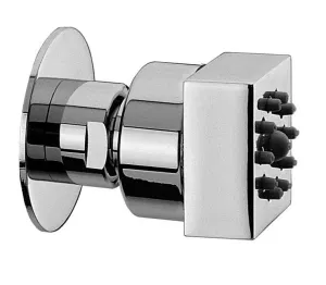 Jewel Faucets Solid Brass Anti-Lime Directional Body Spray in Chrome I00135