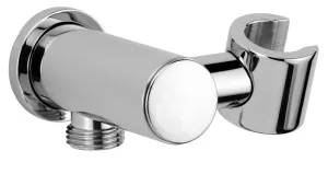 Jewel Faucets Solid Brass Shower Wall Union with Hand Shower Holder, Designer Finish 85910-X