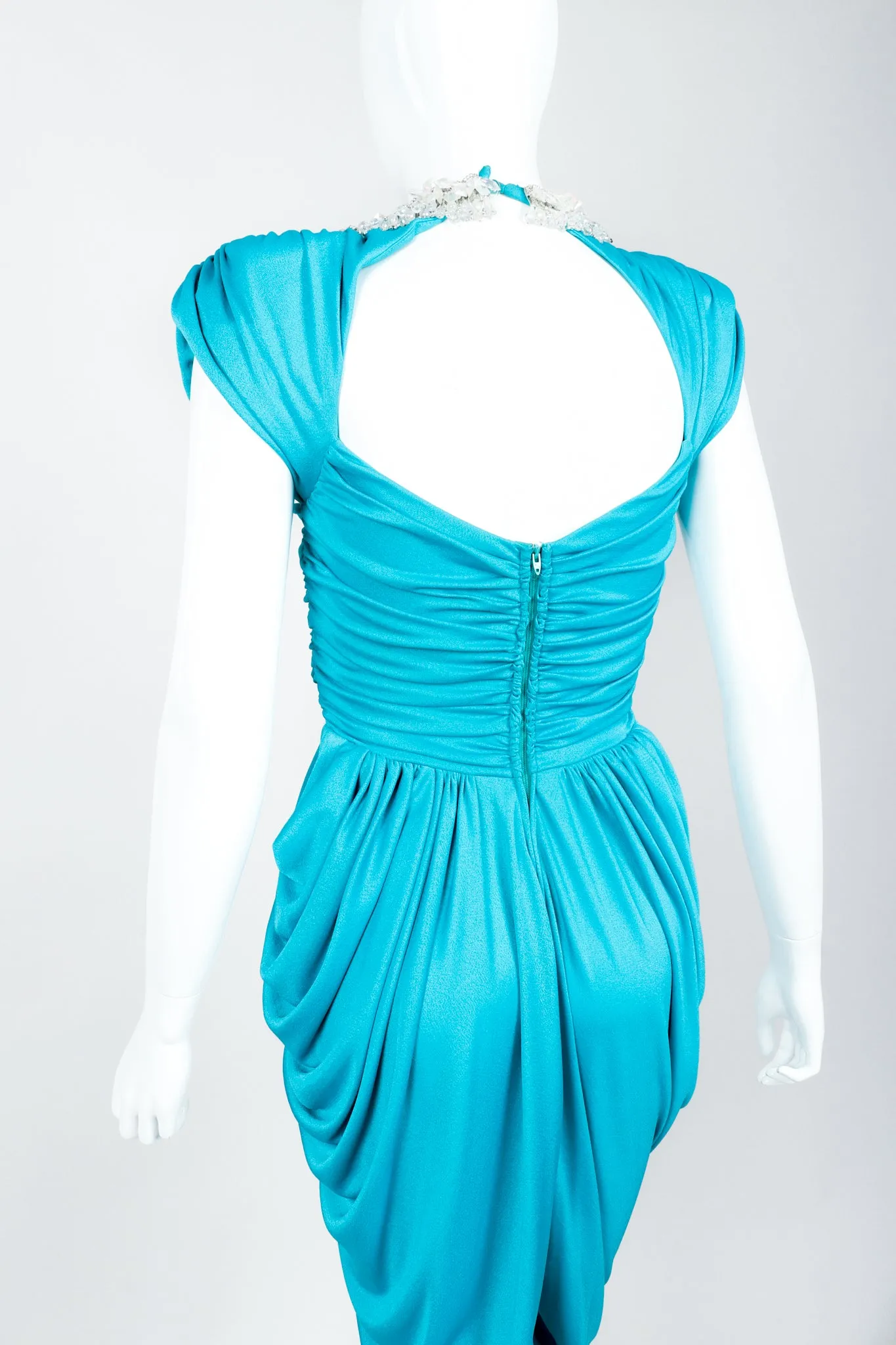 Jewel Neck Harem Jumpsuit