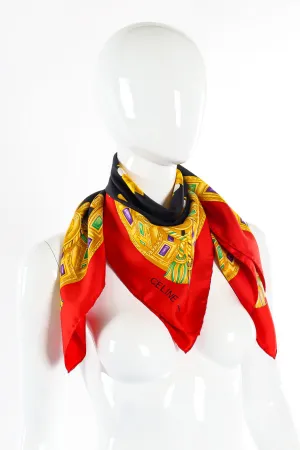 Jewel Silk Scarf