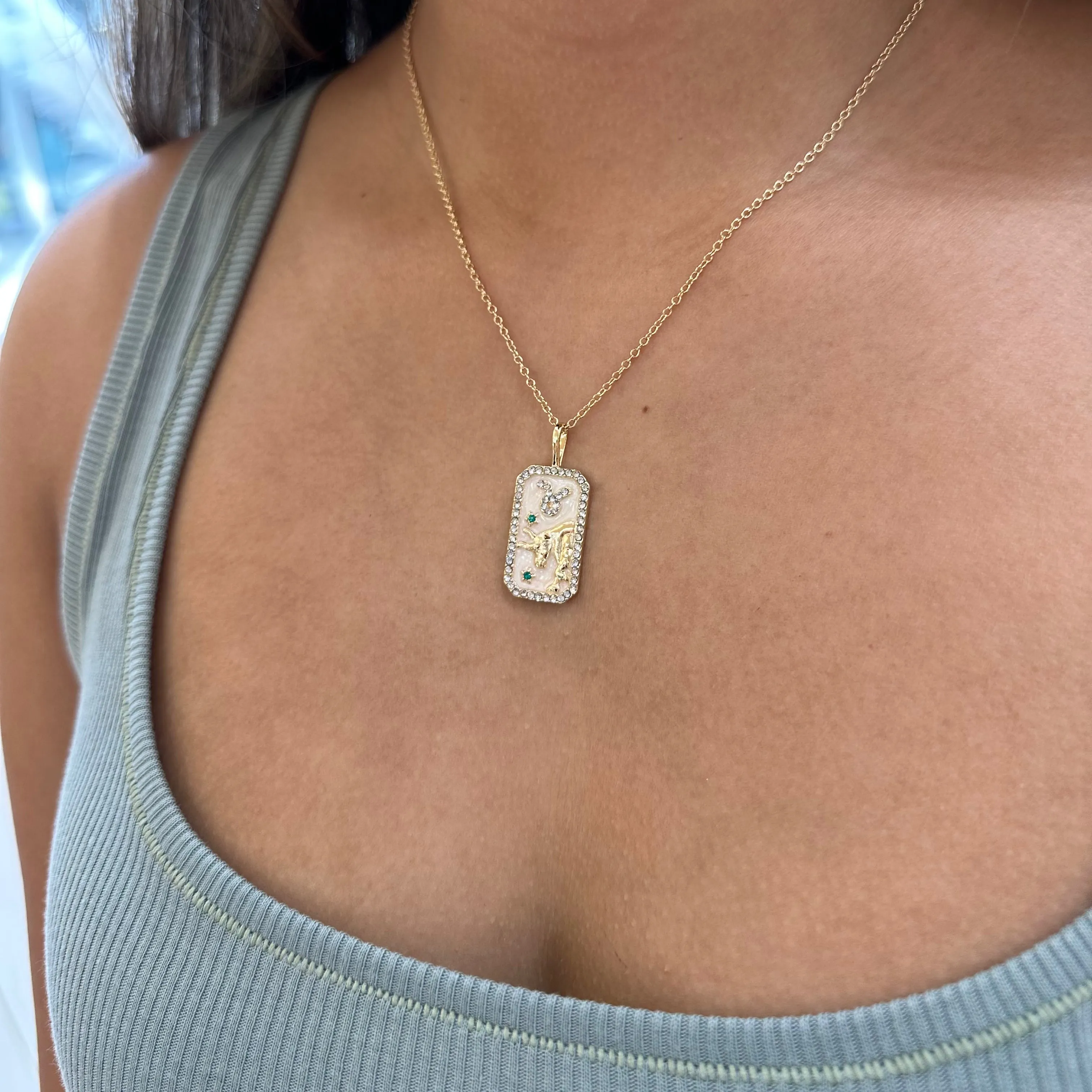 Jewel Zodiac Necklace