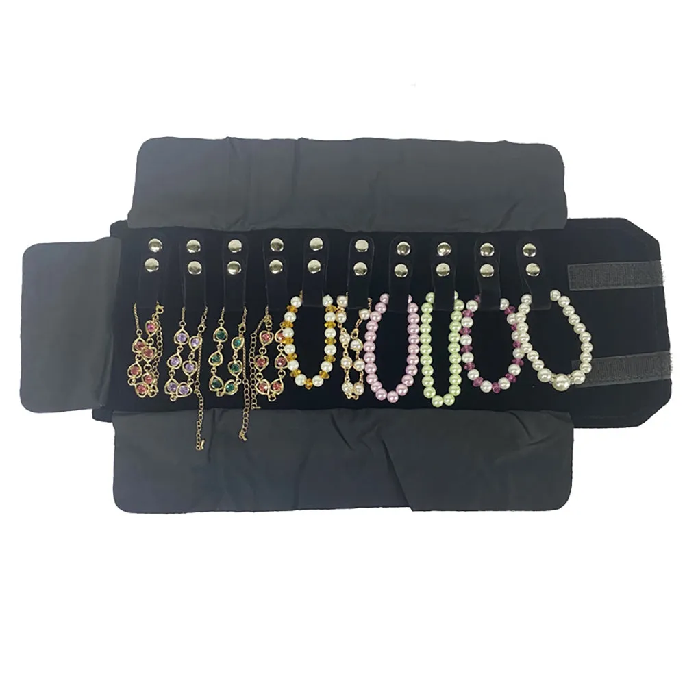 Jewelry Travel Rolls Accessories Organizer Storage Jewelry Display Multipurpose