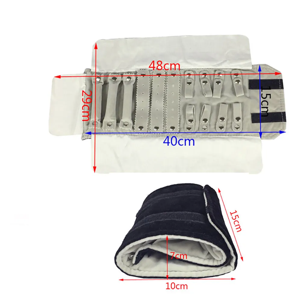 Jewelry Travel Rolls Accessories Organizer Storage Jewelry Display Multipurpose