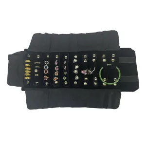Jewelry Travel Rolls Accessories Organizer Storage Jewelry Display Multipurpose