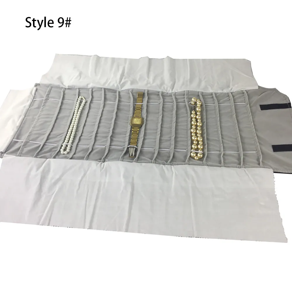 Jewelry Travel Rolls Accessories Organizer Storage Jewelry Display Multipurpose