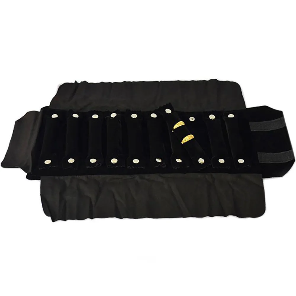 Jewelry Travel Rolls Accessories Organizer Storage Jewelry Display Multipurpose