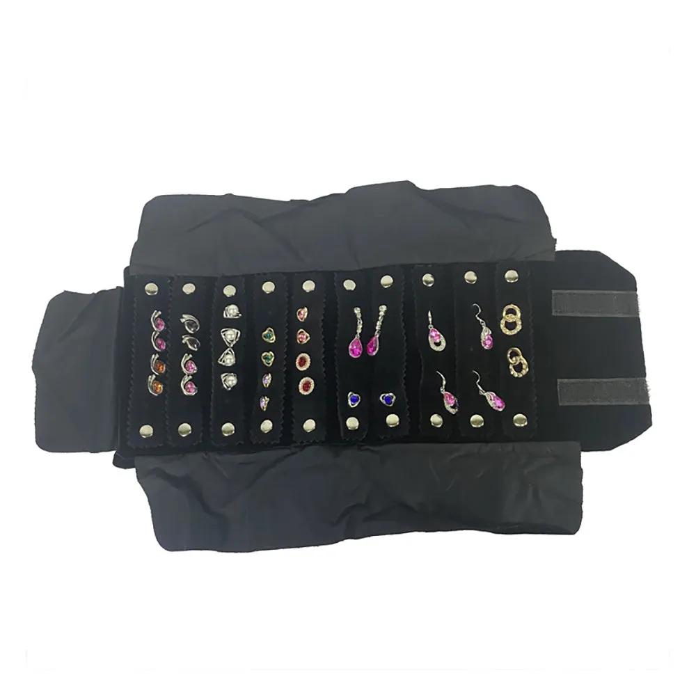 Jewelry Travel Rolls Accessories Organizer Storage Jewelry Display Multipurpose