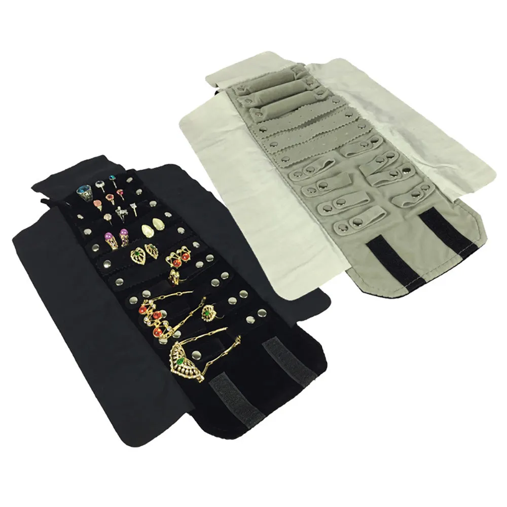 Jewelry Travel Rolls Accessories Organizer Storage Jewelry Display Multipurpose