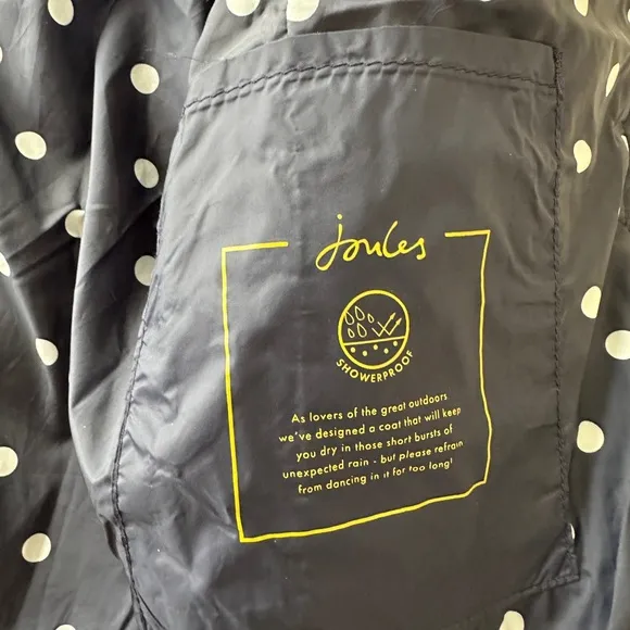 Joules Snug Padded Showerproof Packable Jacket Coat