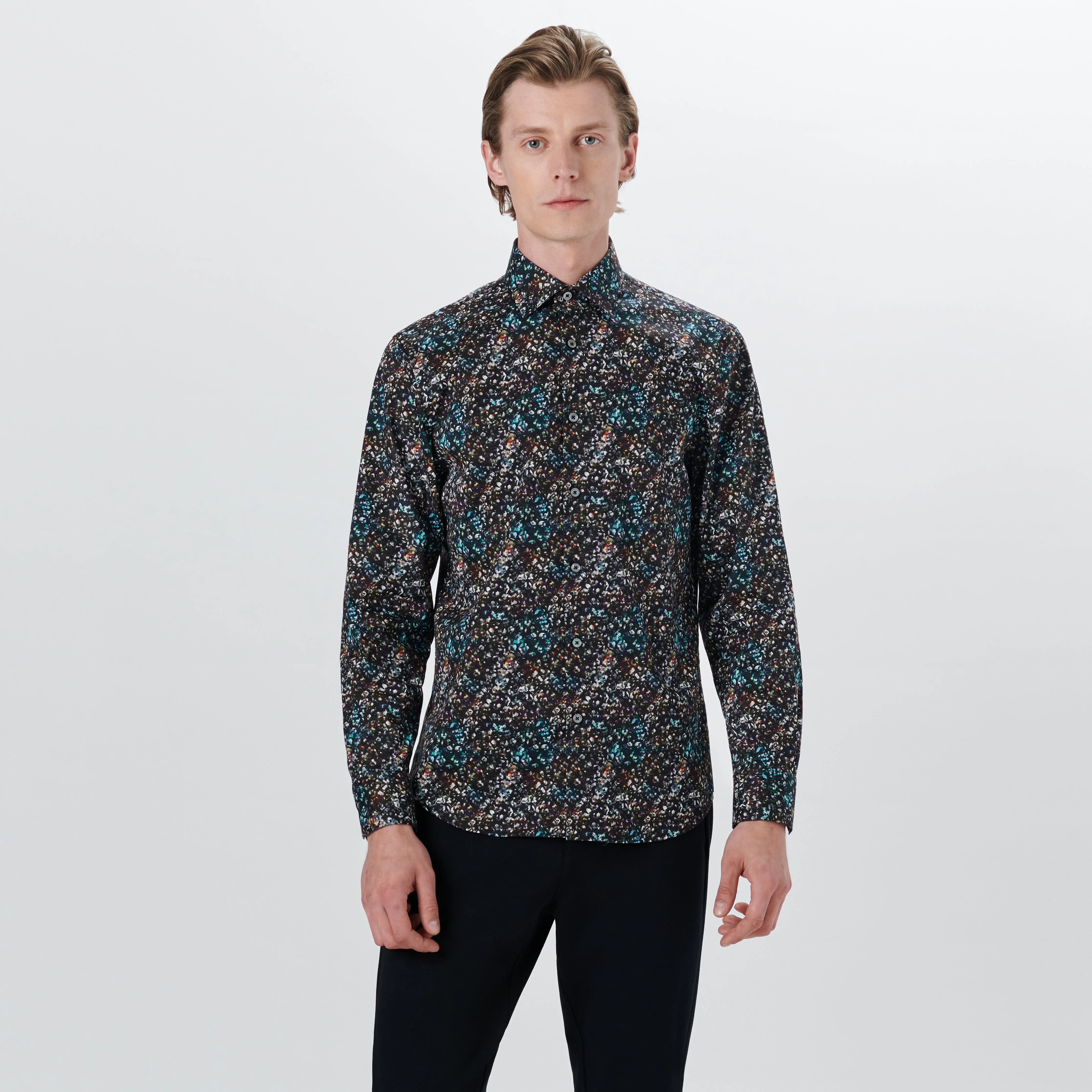 JULIAN Abstract Print Shirt