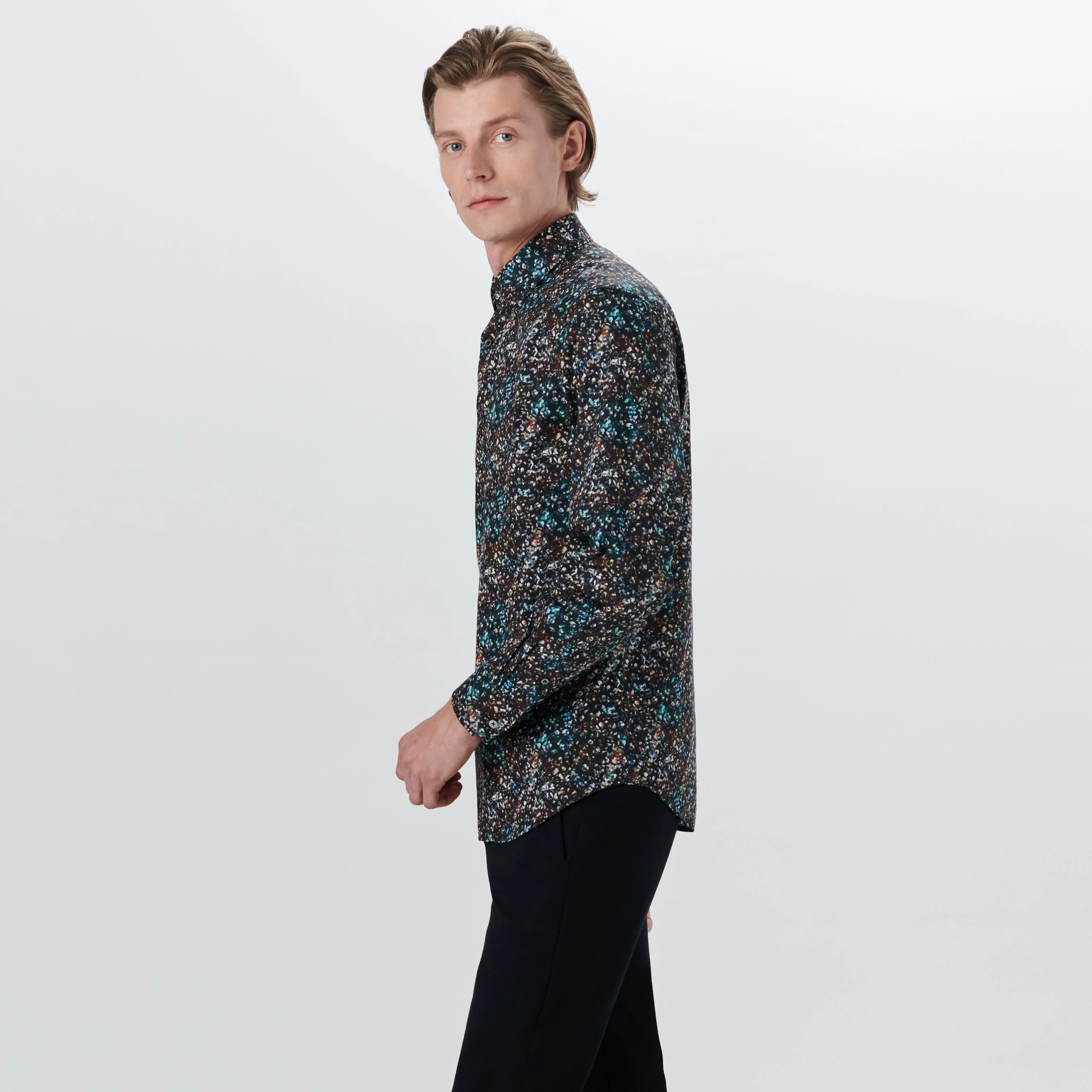 JULIAN Abstract Print Shirt