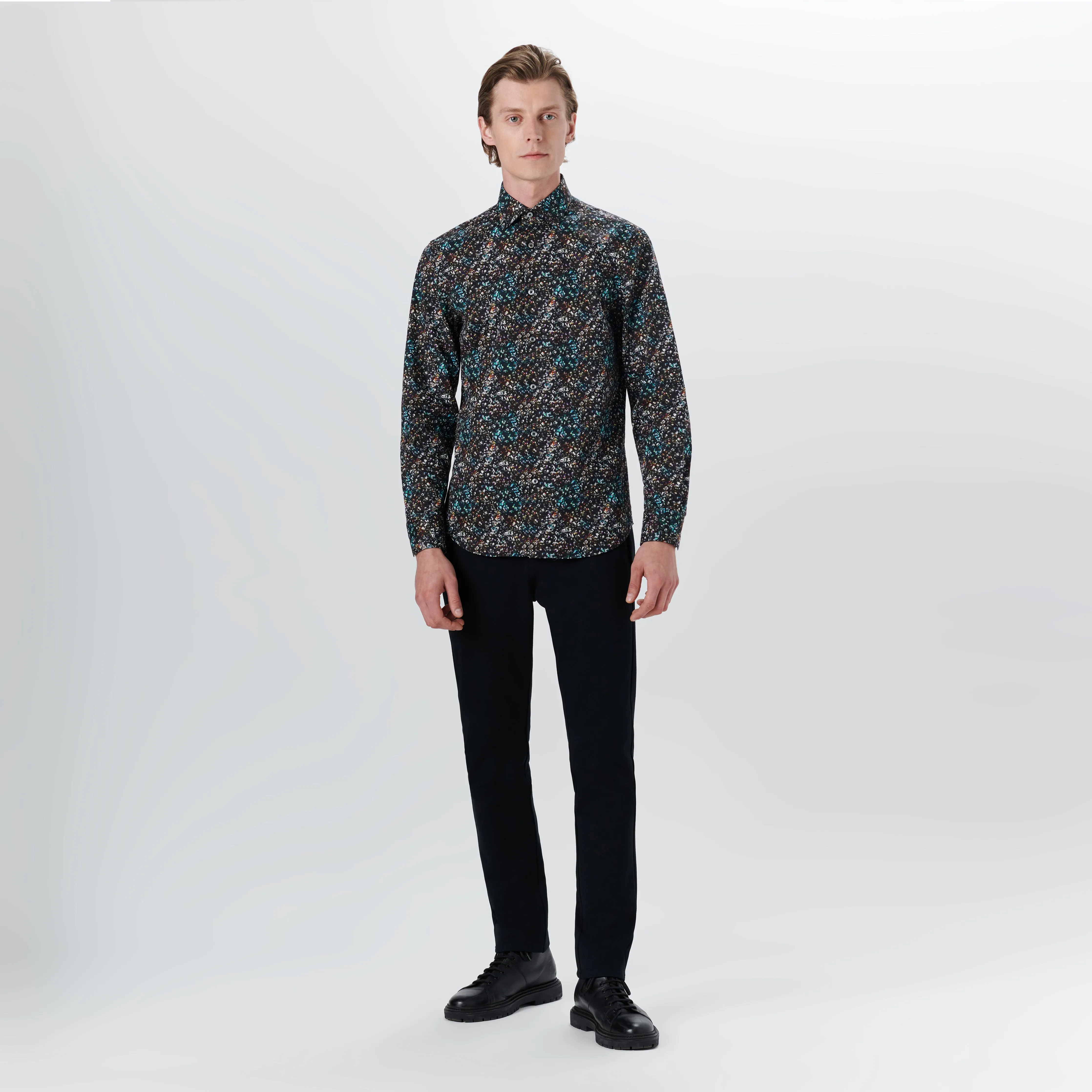 JULIAN Abstract Print Shirt