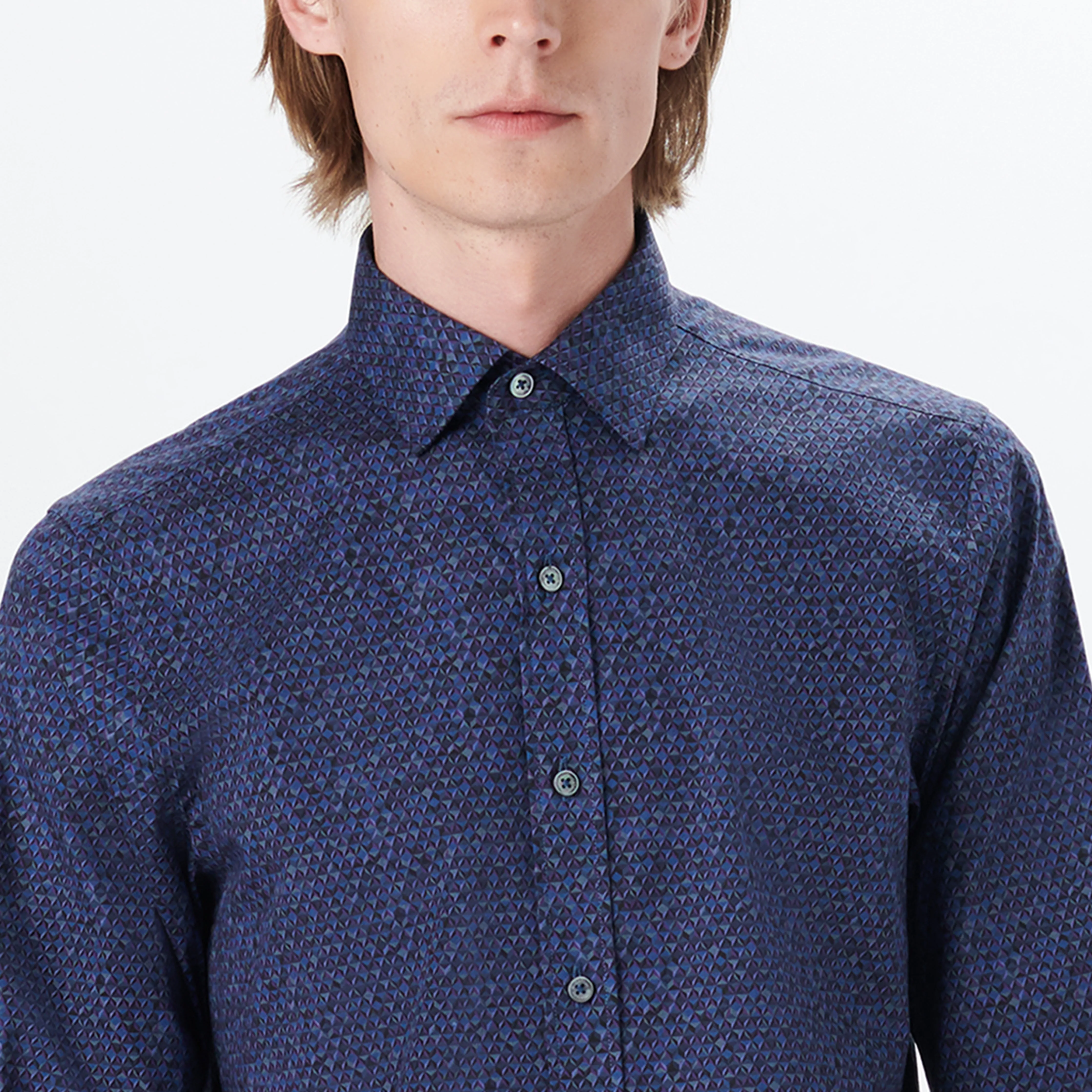 JULIAN Geometric Print Shirt