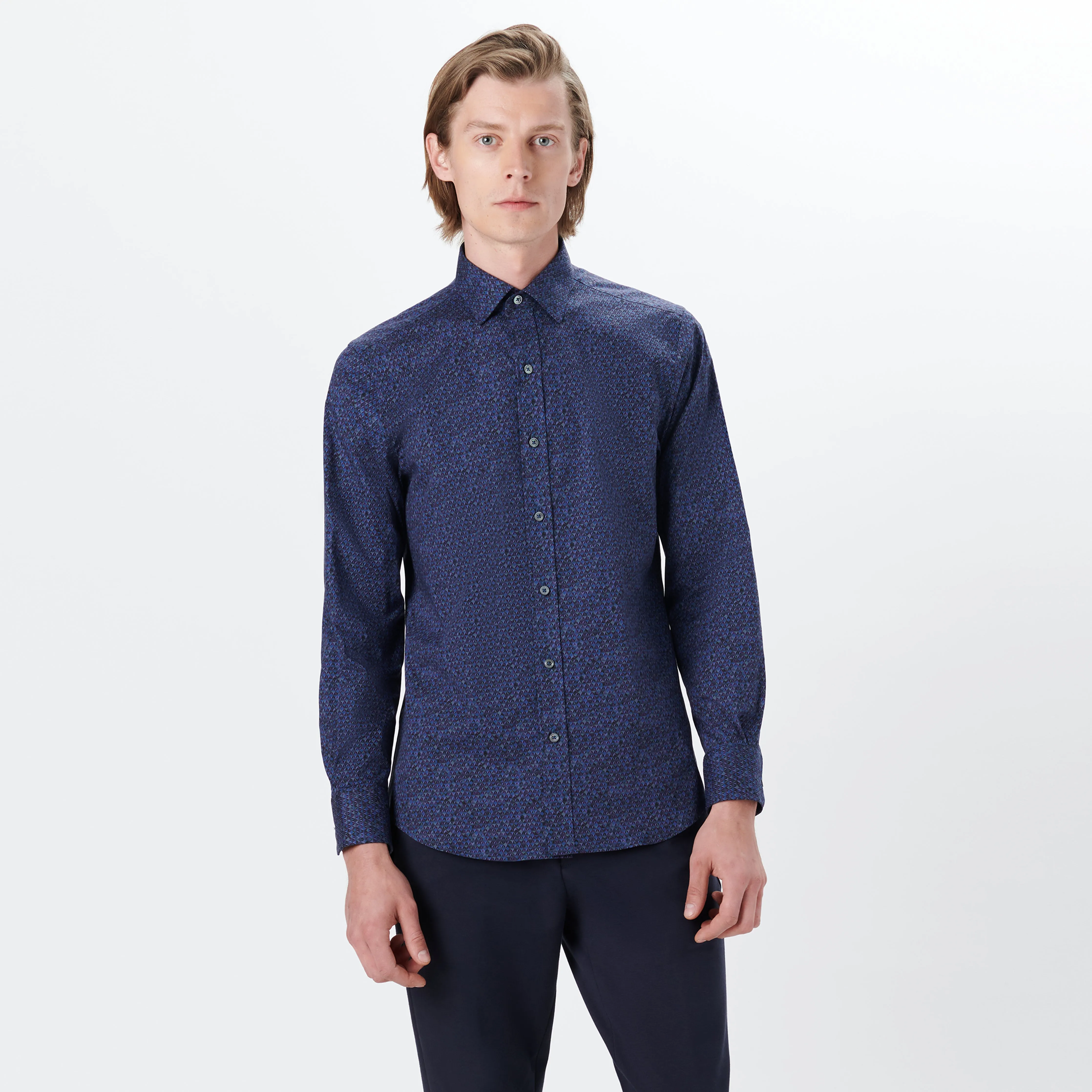 JULIAN Geometric Print Shirt
