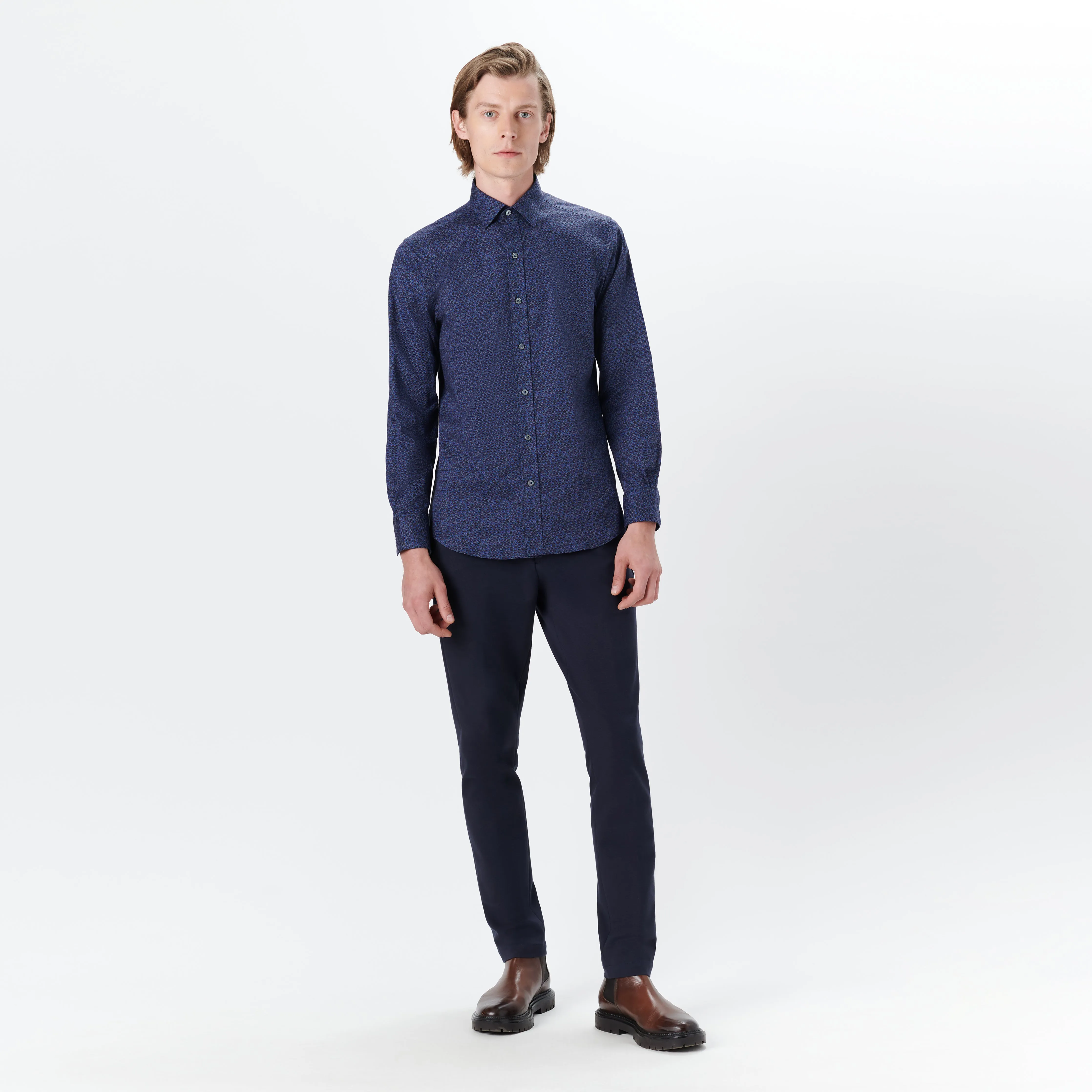 JULIAN Geometric Print Shirt