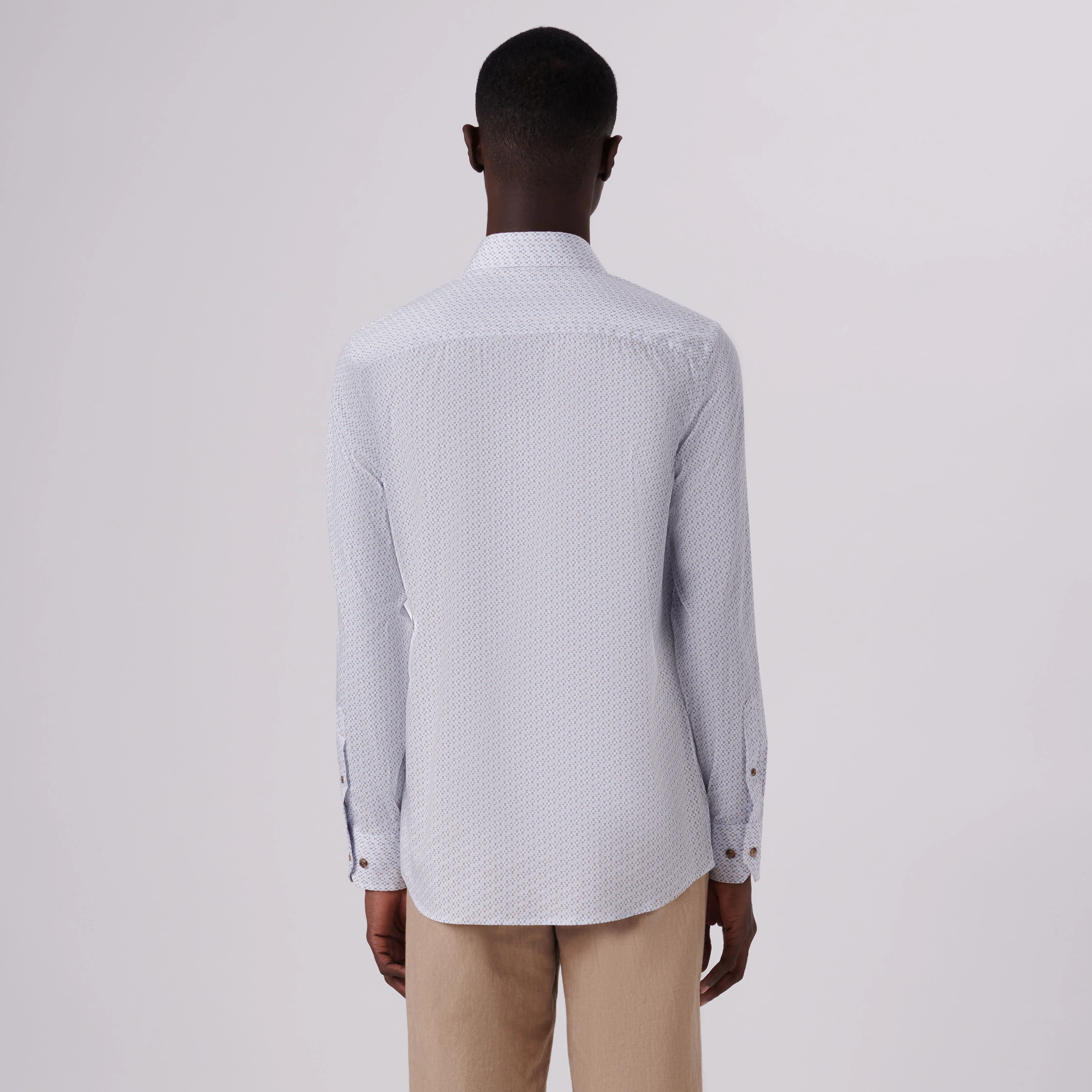 Julian Geometric Print Shirt