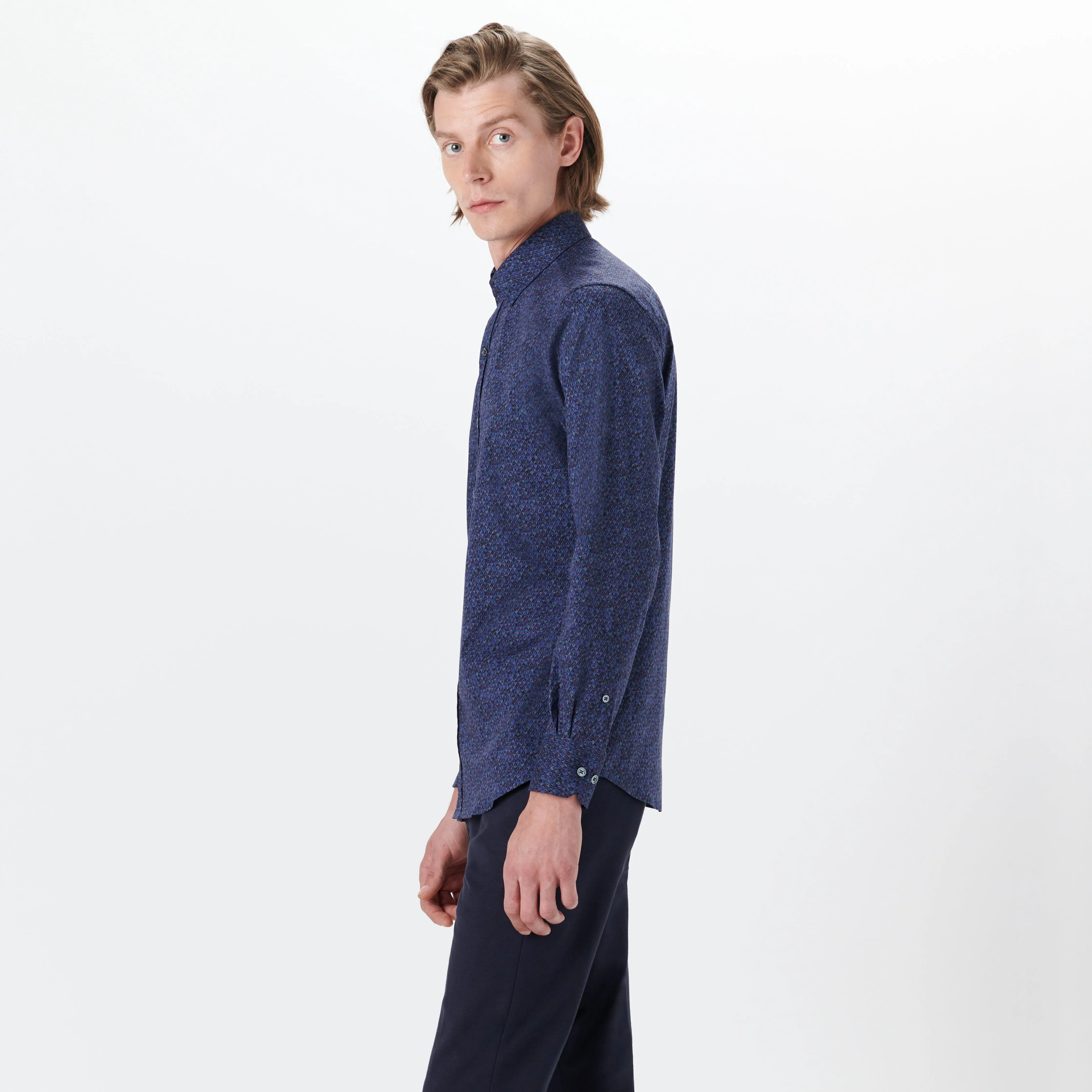 JULIAN Geometric Print Shirt