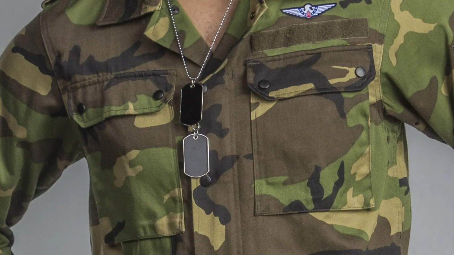 Jungle/Woodland Camo Field Shirt