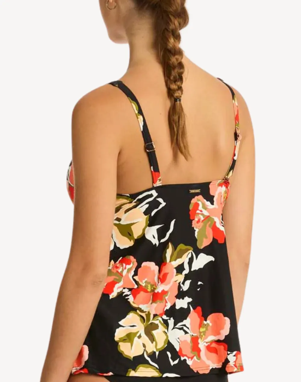 Juniper Cross Front Tankini Top