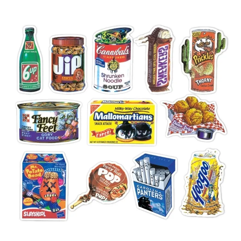 Junk Food 50 pieces DIY Colour Random Sticker Bomb Decals