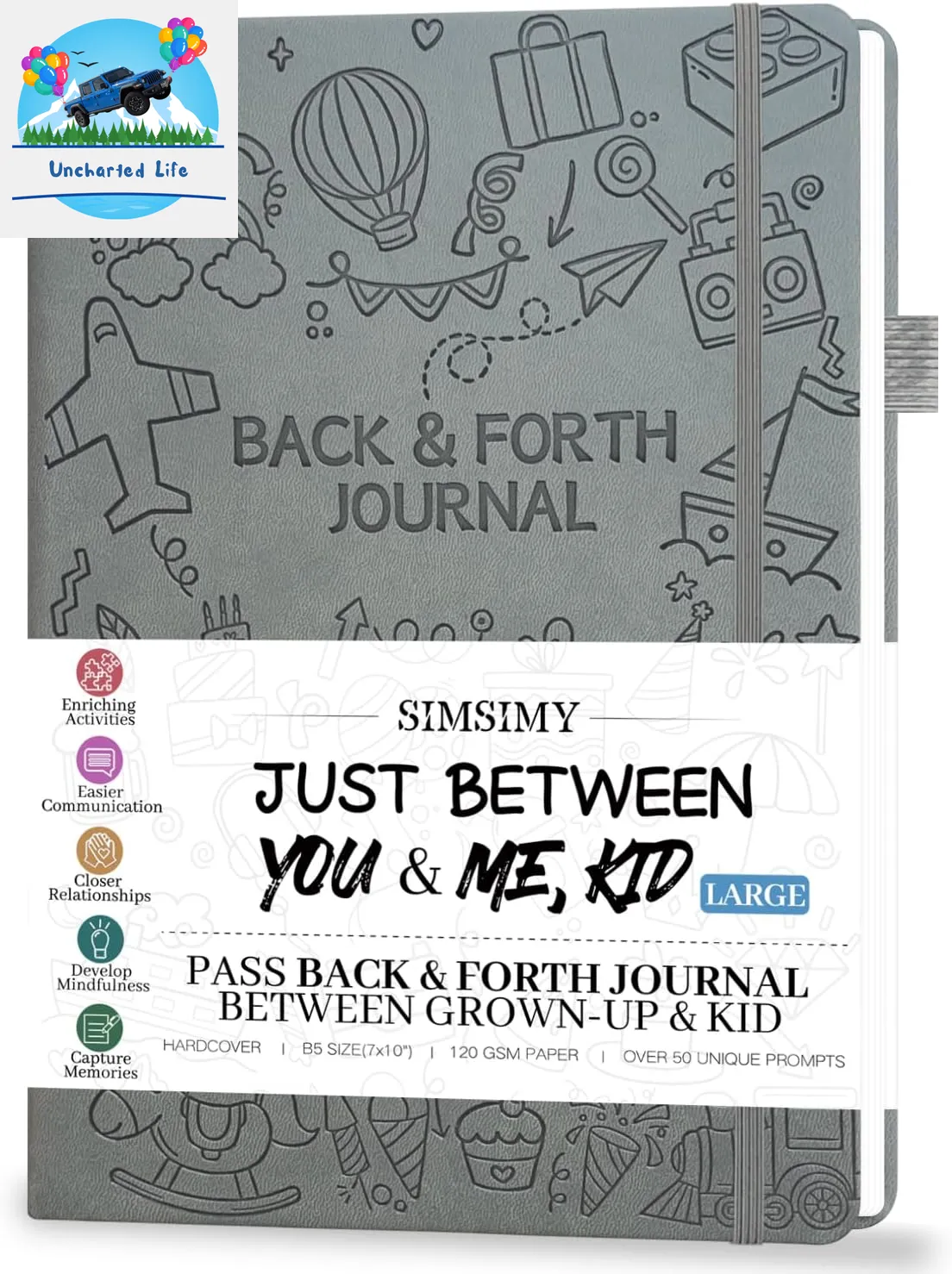 Just Between You & Me: A Parent-Child Journal for Sharing and Bonding