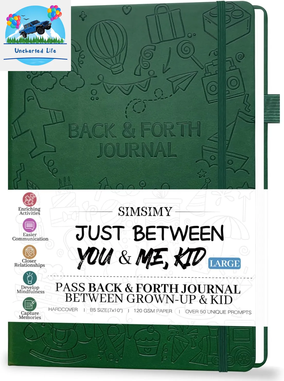 Just Between You & Me: A Parent-Child Journal for Sharing and Bonding