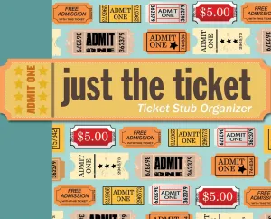 Just the Ticket - Ticket Stub Organizer