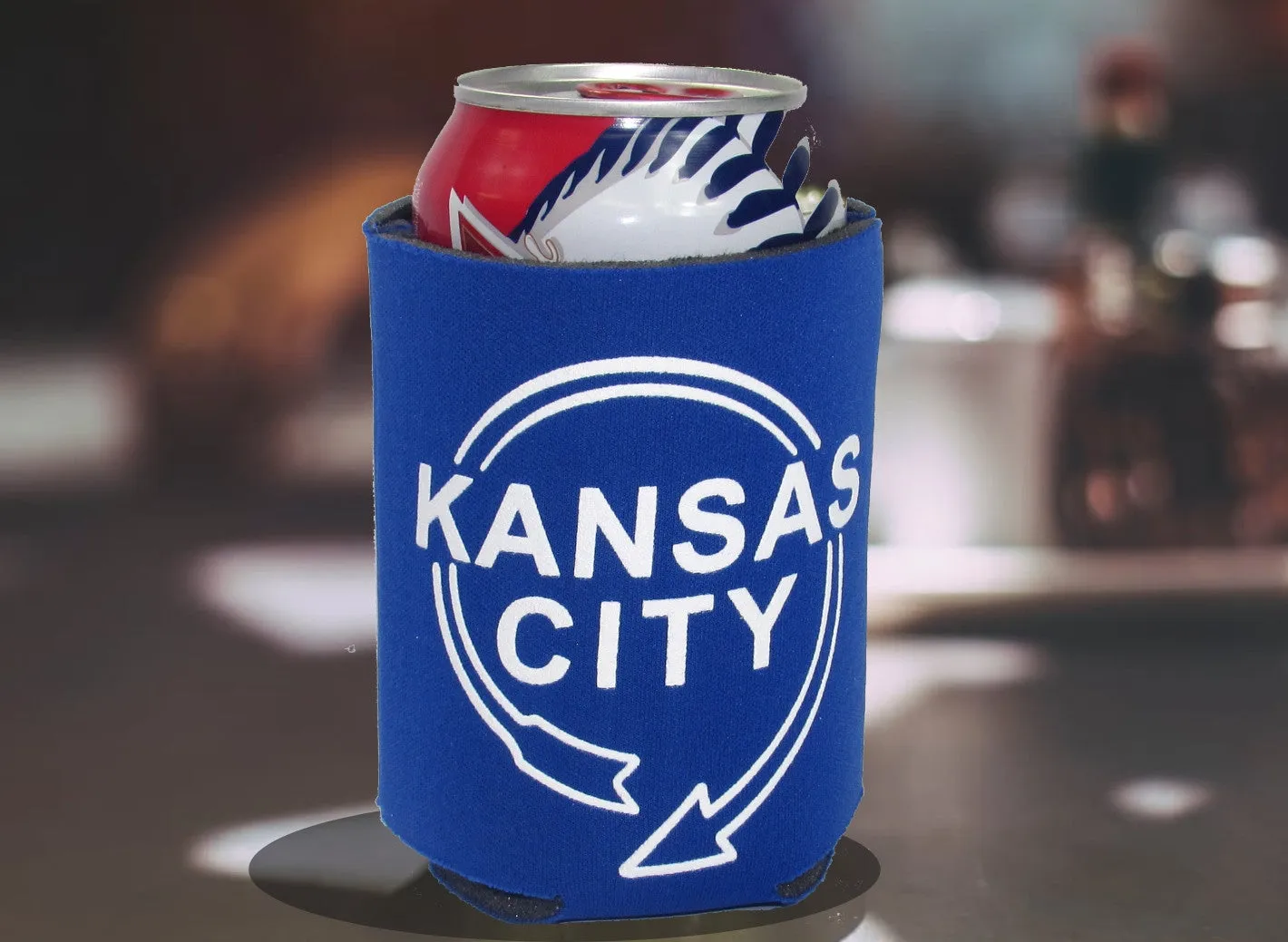 Kansas City Sign Collapsible Koozie