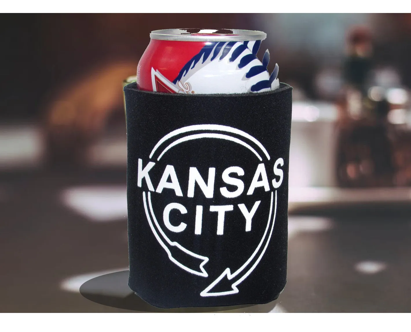 Kansas City Sign Collapsible Koozie