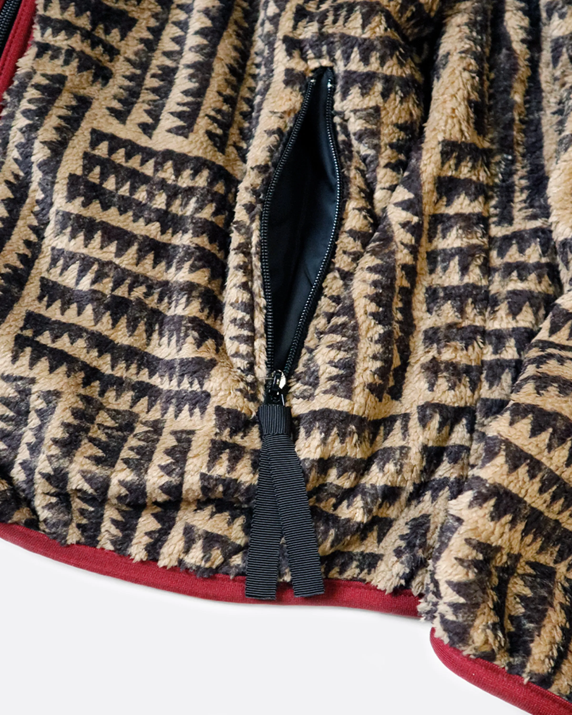 Kapital Hacksaw Block Fleece Jacket