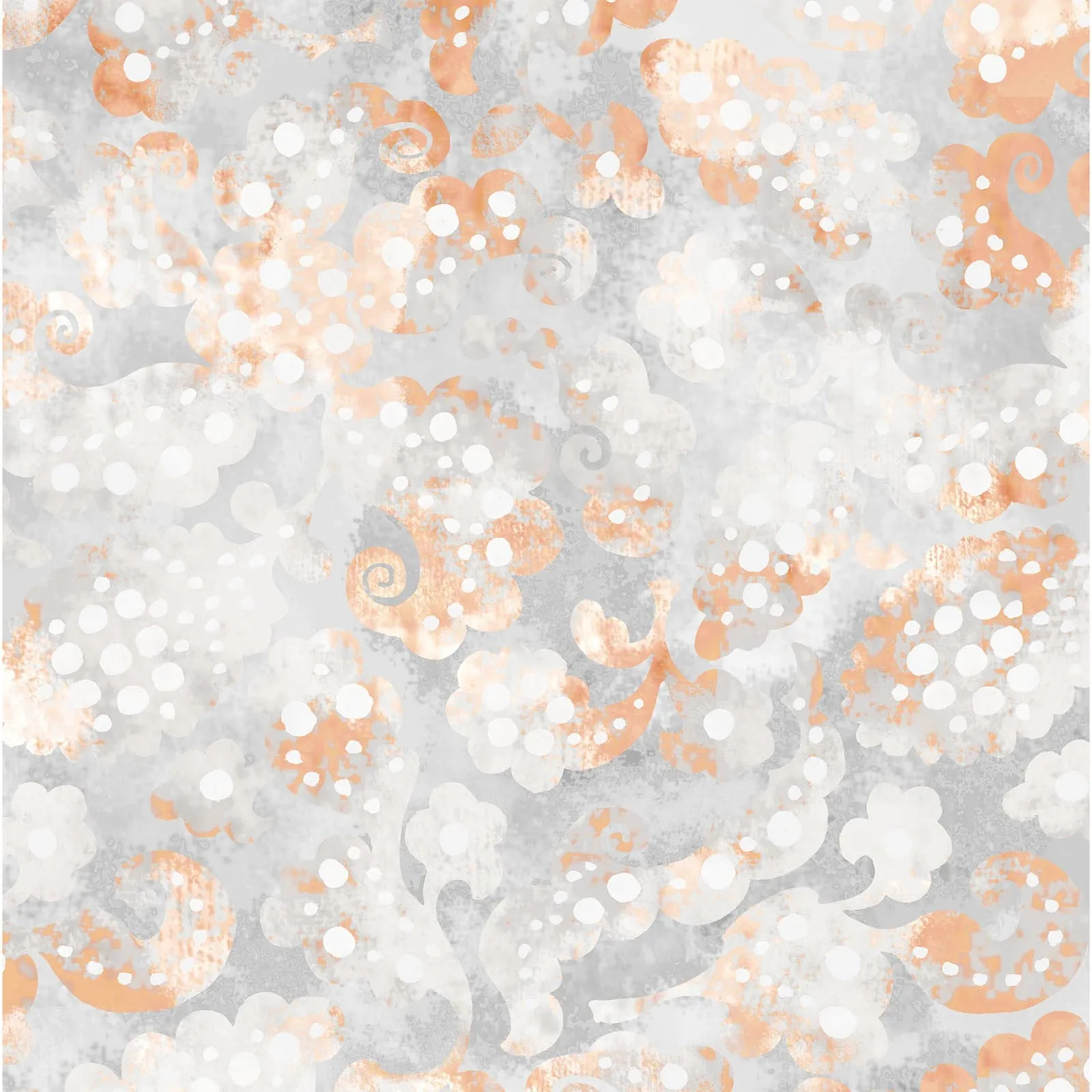 Kashmir Kaleidoscope Gray - (2)