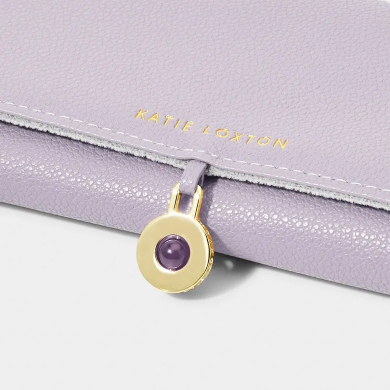 Katie Loxton Birthstone Jewelry Roll - February
