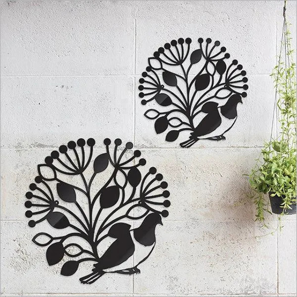 Kereru Wood Pigeon Pohutukawa Circle Outdoor Art