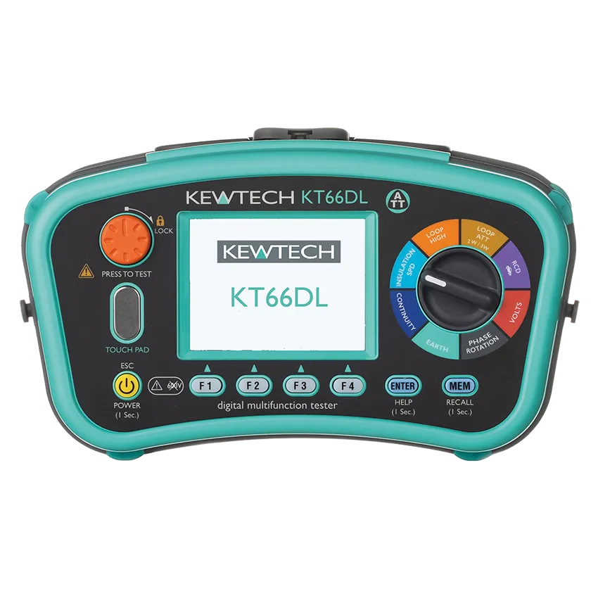 Kewtech KT66DL Multi Functional Electrical Tester