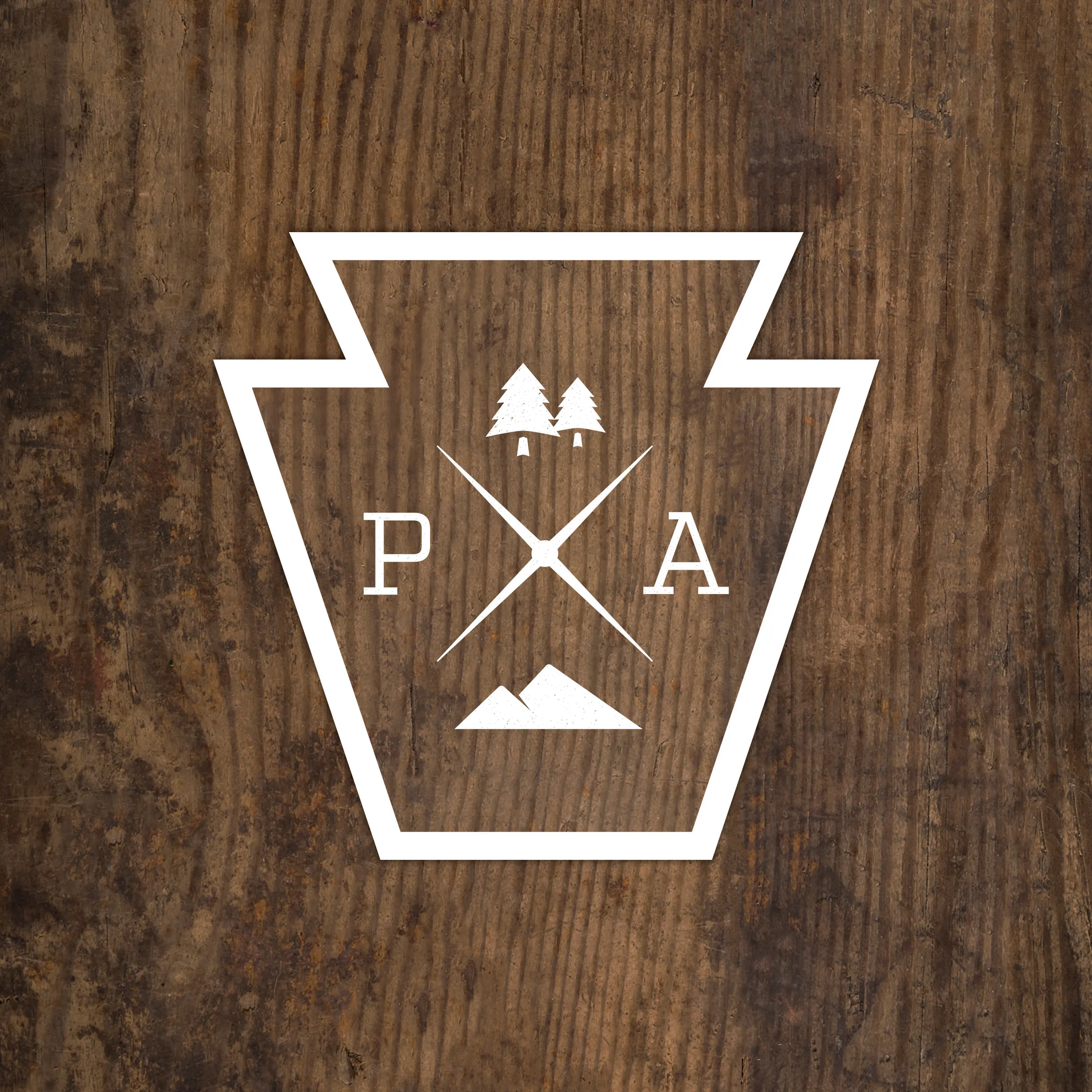 Keystone Adventure Sticker (Clear)