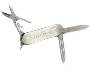 Knife - Small Stainless Steel With Tools