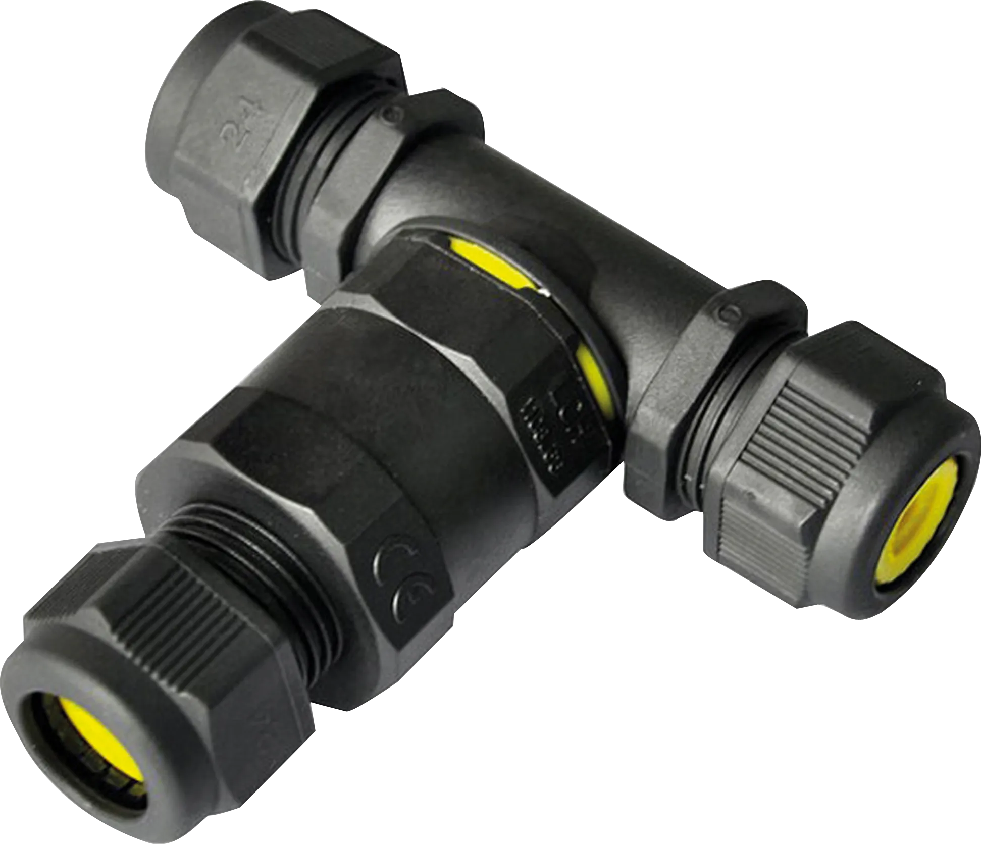 Knightsbridge JB003 Weatherproof IP68 16A 3-Way Cable Connector (3-Pole)