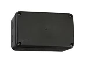 Knightsbridge JB009BK Weatherproof IP66 Outdoor Enclosure, Large - Black