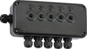 Knightsbridge OP5GBK Weatherproof IP66 13A 5G Switch Box