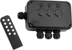 Knightsbridge OP663GBK Weatherproof IP66 13A 3G Remote Controlled Switch Box