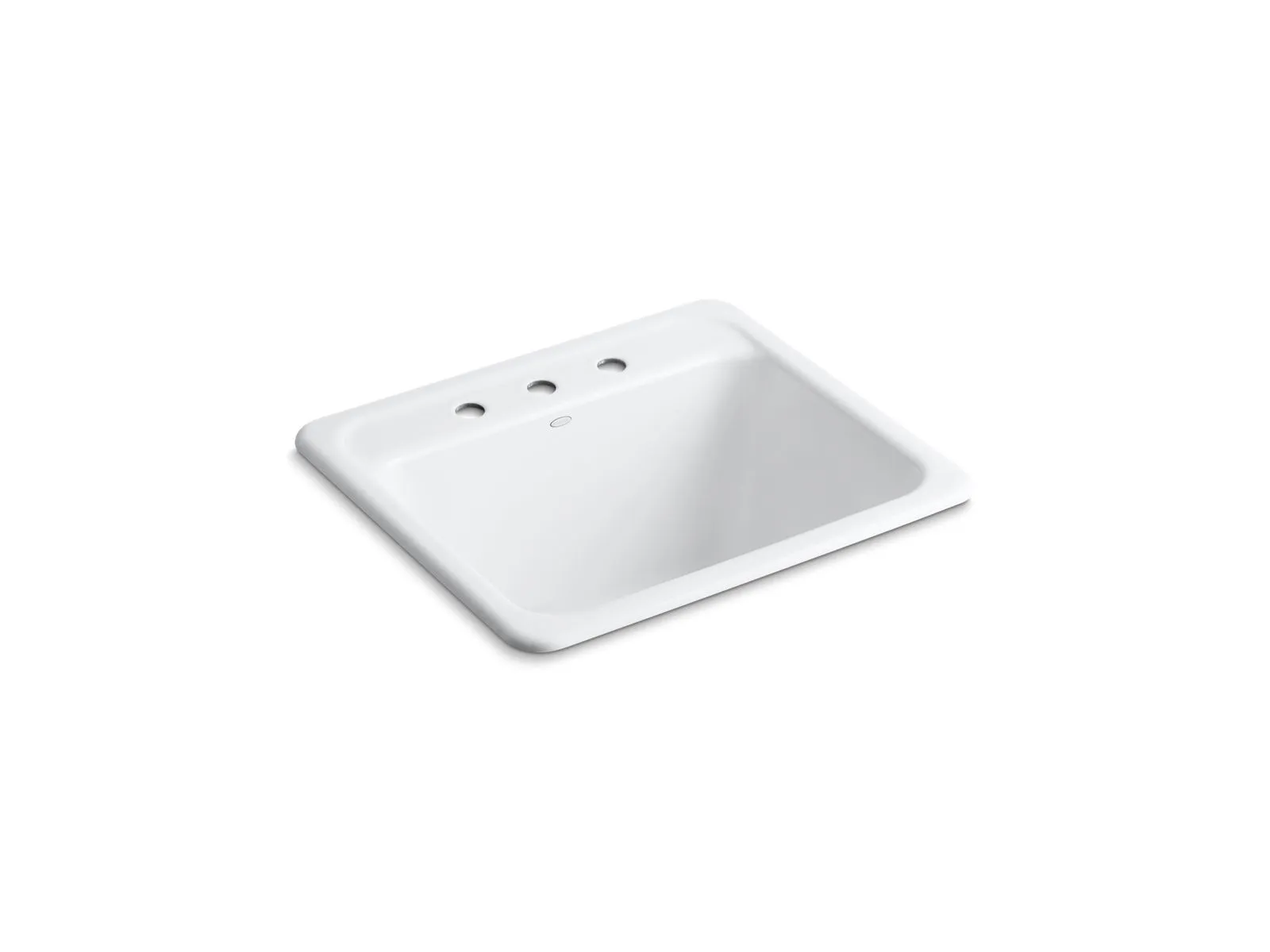 KOHLER K-19017-3 Glen Falls 25" top-/undermount single-bowl utility sink