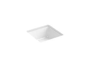 KOHLER K-8188 Verticyl 13" square undermount bathroom sink